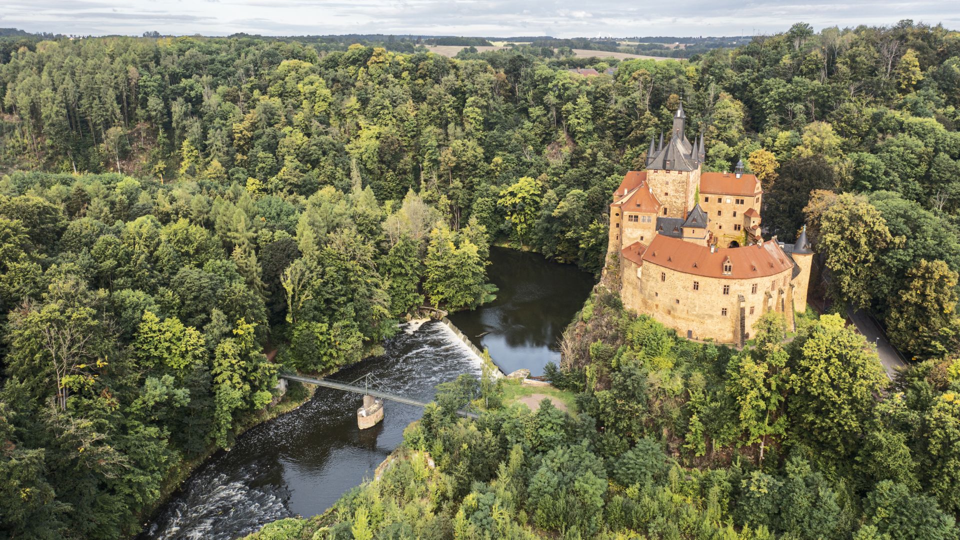 Kriebstein: Kriebstein Castle above the Zschopau Valley