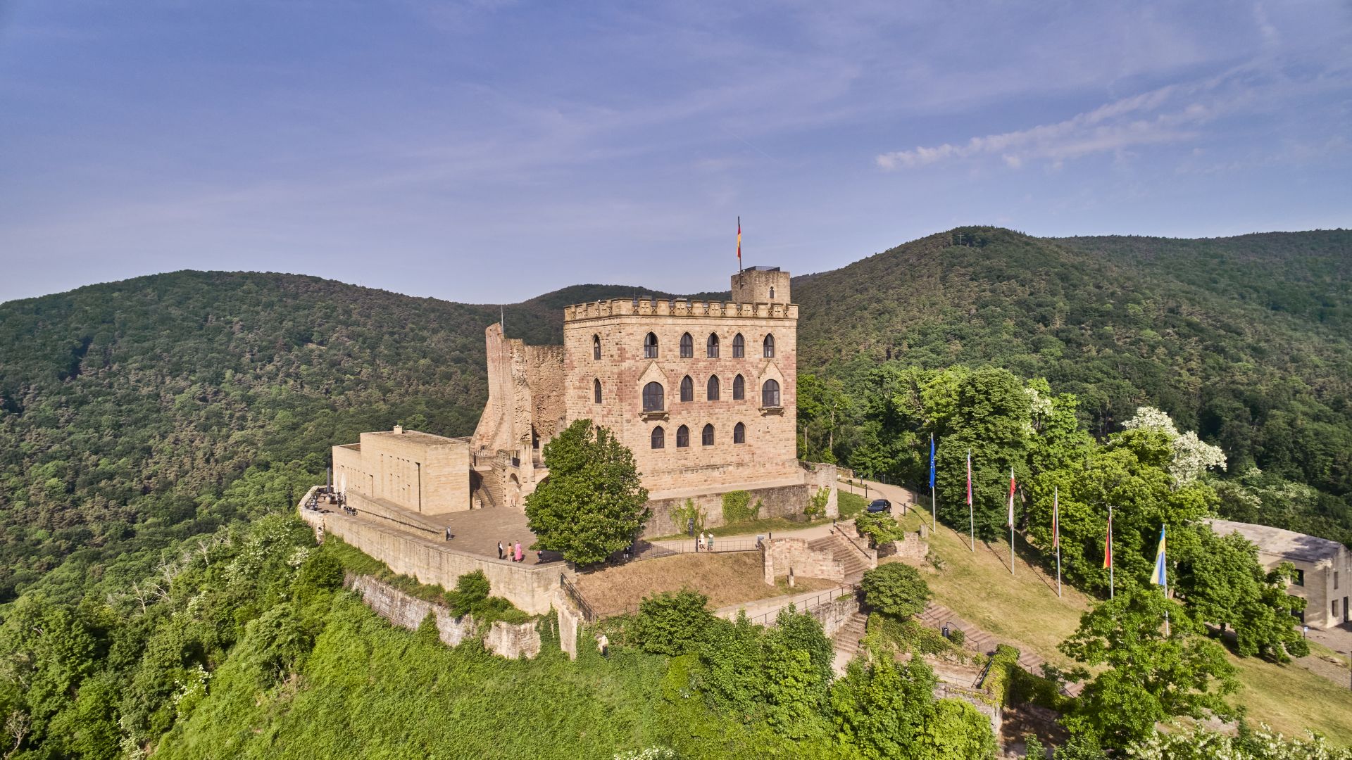 Neustadt an der Weinstraße: Hambach Castle, German Wine Route