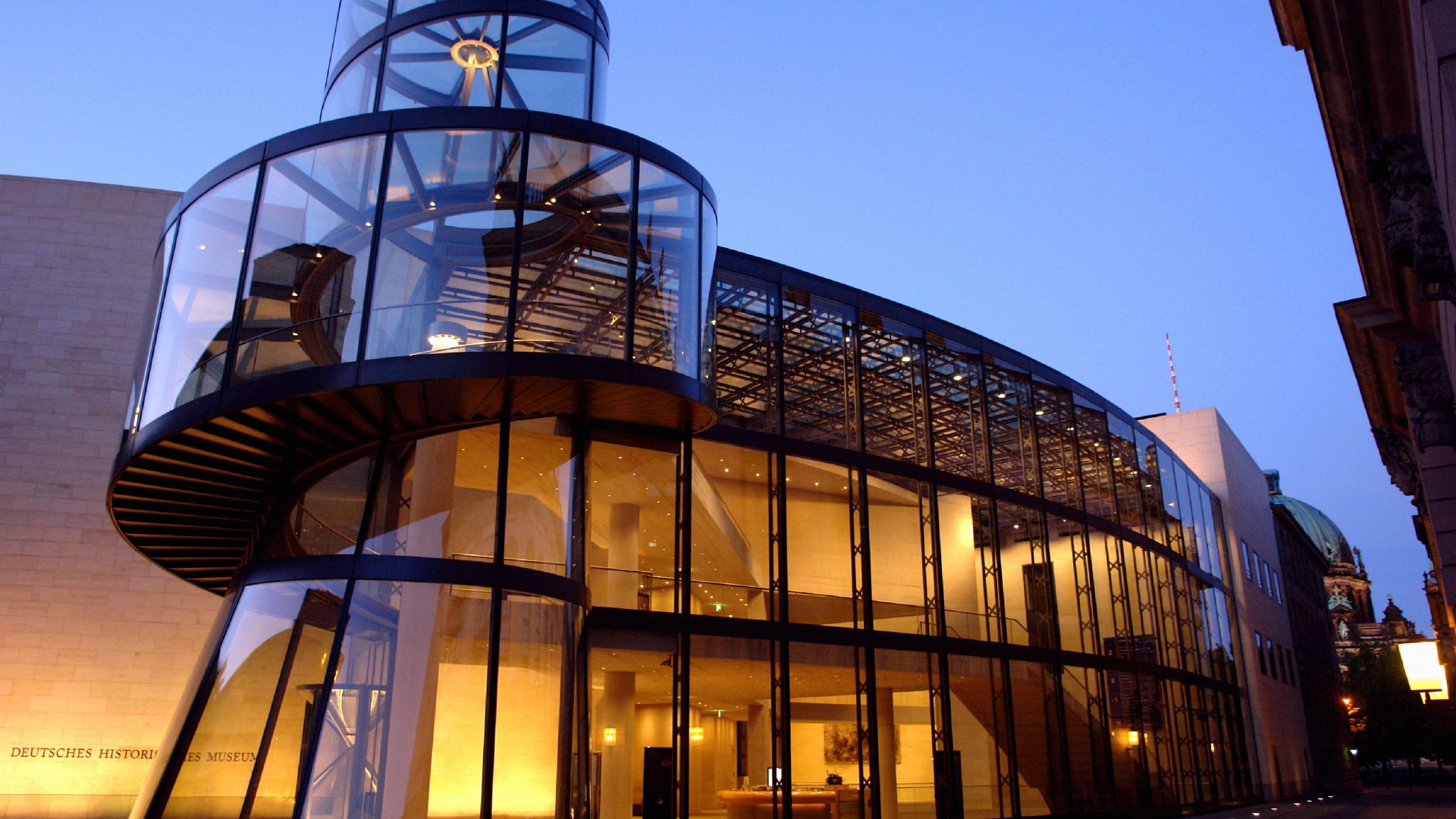 Berlin: Modern exhibition building of the German Historical Museum